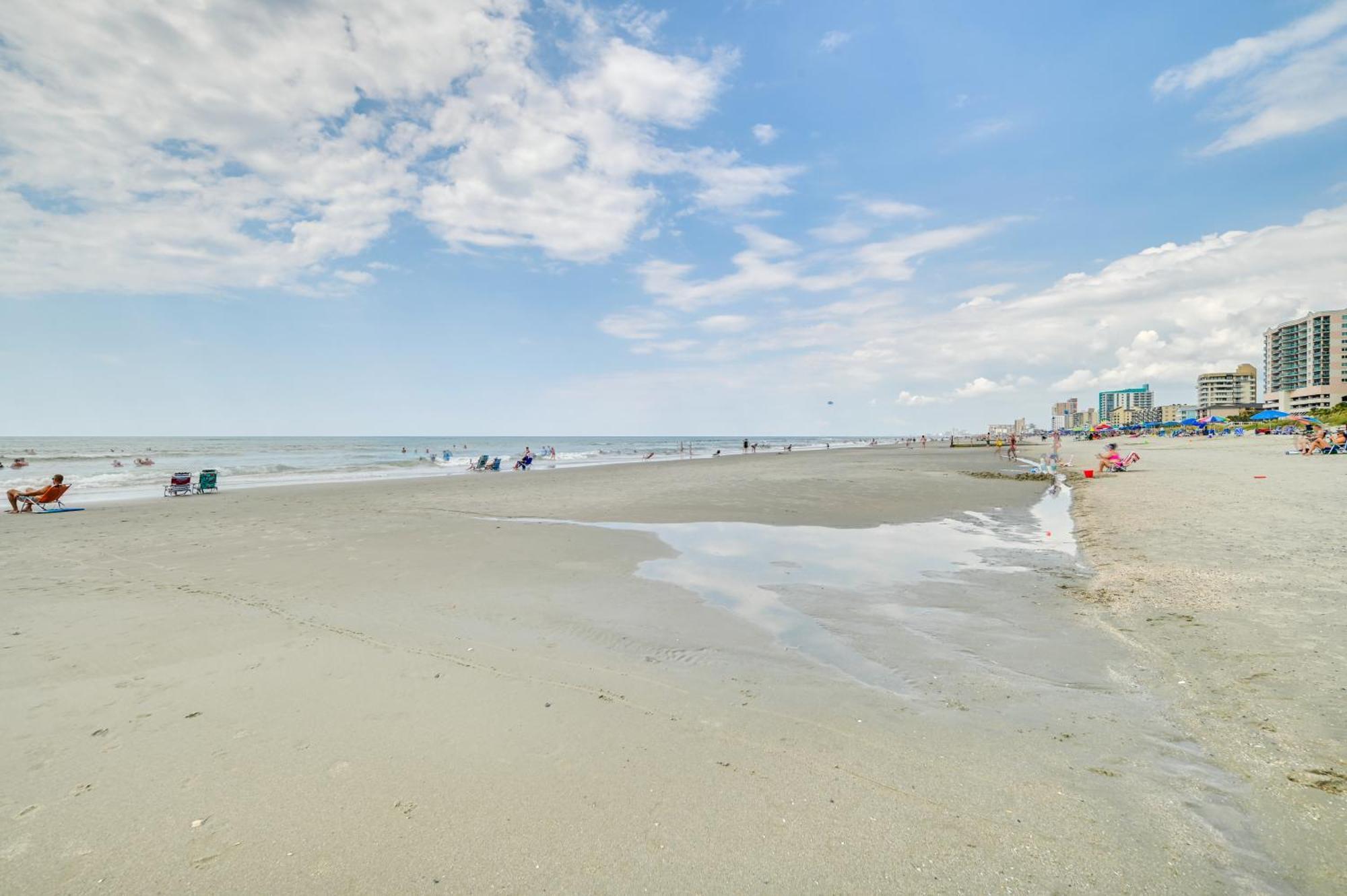 Cozy Coastal Condo With Airy Oceanfront Balcony Myrtle Beach Buitenkant foto