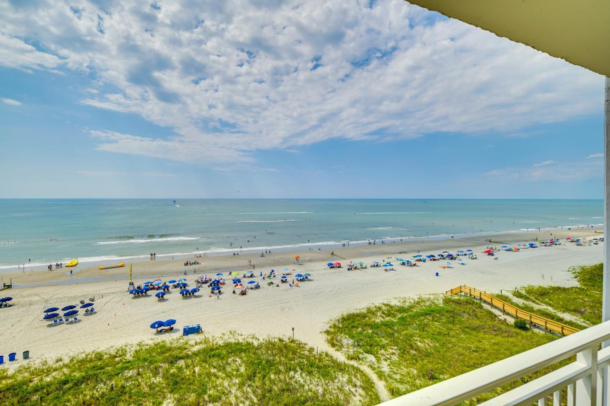Cozy Coastal Condo With Airy Oceanfront Balcony Myrtle Beach Buitenkant foto
