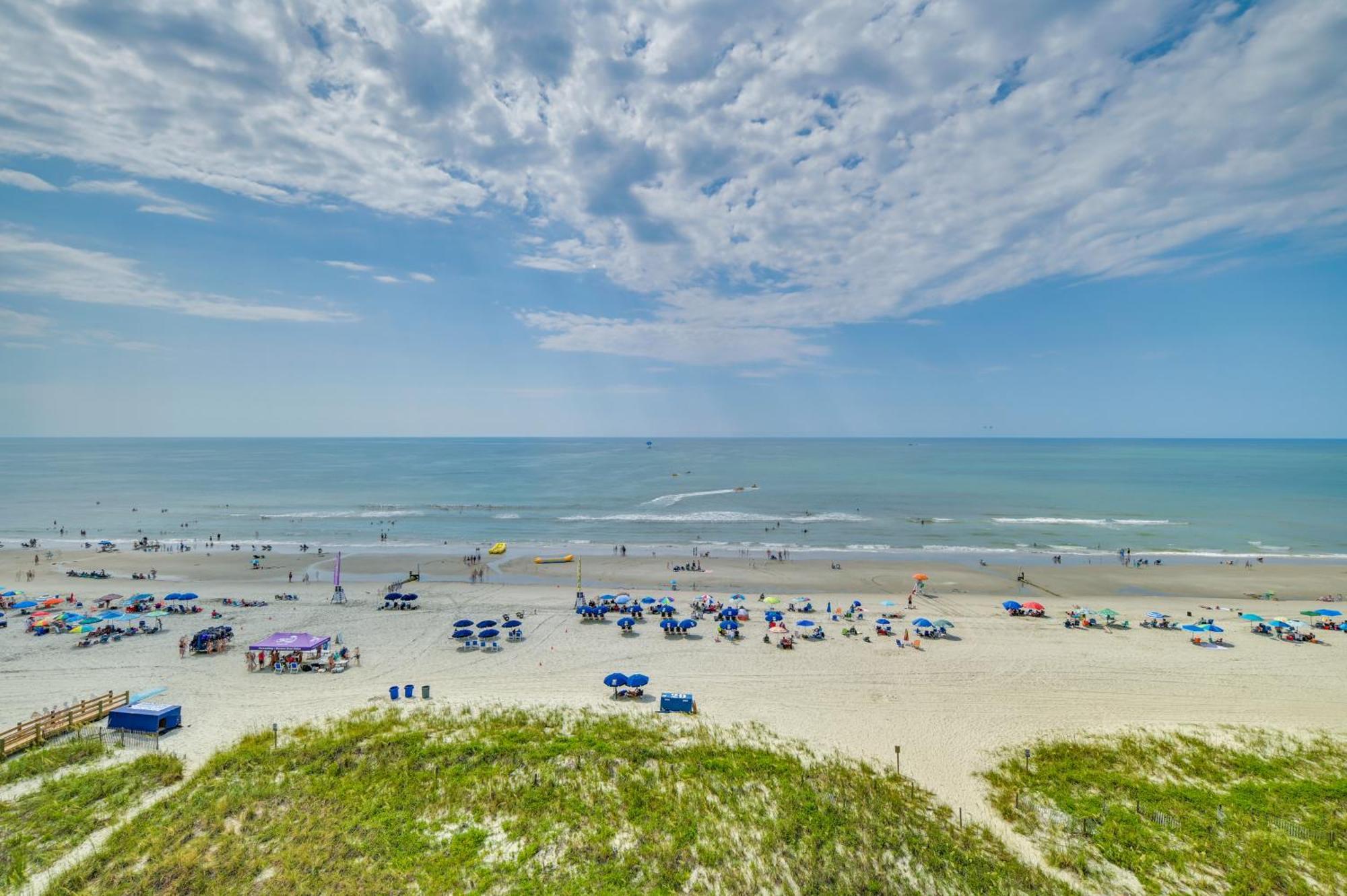 Cozy Coastal Condo With Airy Oceanfront Balcony Myrtle Beach Buitenkant foto