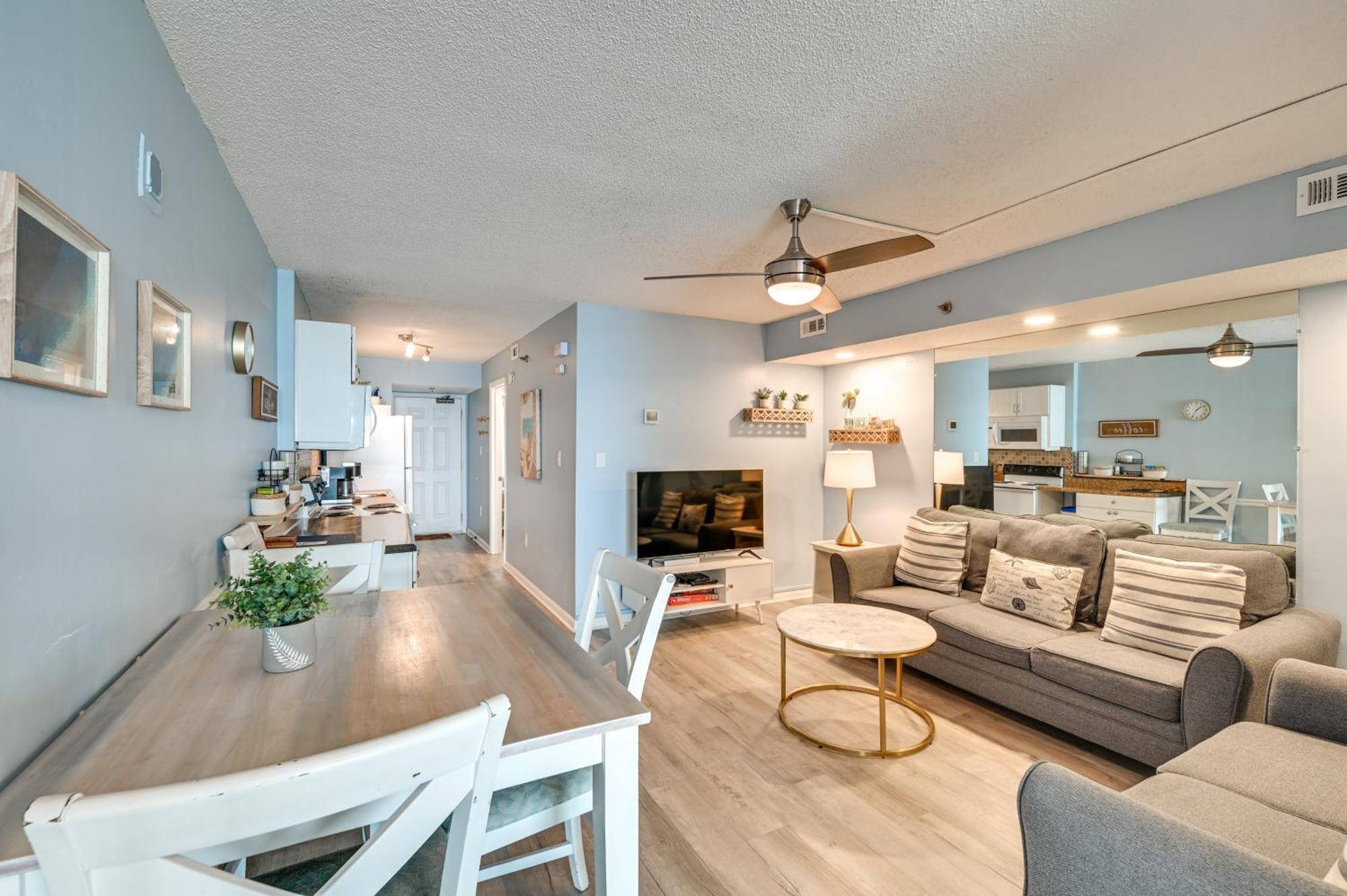 Cozy Coastal Condo With Airy Oceanfront Balcony Myrtle Beach Buitenkant foto